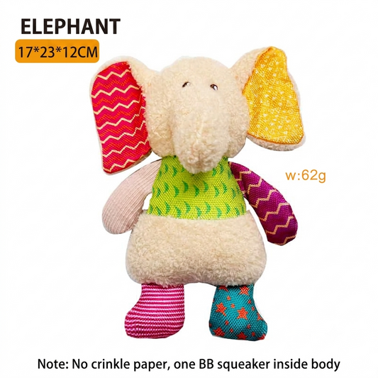 Cute Dog Plush Toy—Perfect for Pets to Keep Them Entertained While Alone; Durable, Chew-Resistant, and Squeaky; Ideal for Large Dogs to Chew on(副本)