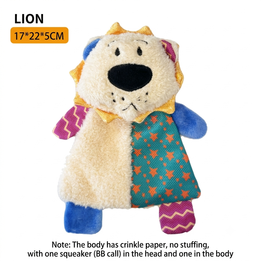 Cute Dog Plush Toy—Perfect for Pets to Keep Them Entertained While Alone; Durable, Chew-Resistant, and Squeaky; Ideal for Large Dogs to Chew on（副本）