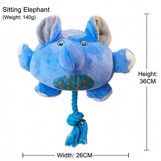 Cute Dog Plush Toy—Perfect for Pets to Keep Them Entertained While Alone; Durable, Chew-Resistant, and Squeaky; Ideal for Large Dogs to Chew on（副本）（副本）